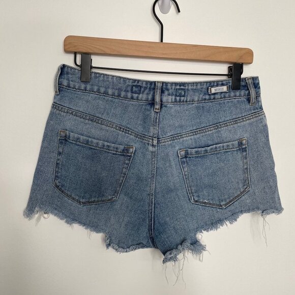 Brandy Melville Cutoff Denim Shorts Size 29 Cotton‎ - Picture 4 of 7